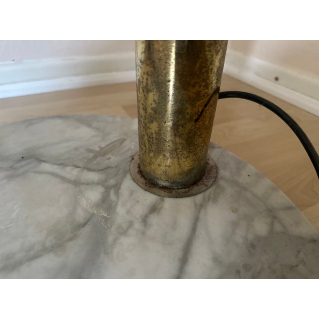 Vintage Three-Arm Arc Floor Lamp in Brass with Marble Base, 1970s For Sale - Image 17 of 18