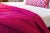 Pink Silk Blend Duvet Bed Cover For Sale - Image 4 of 6