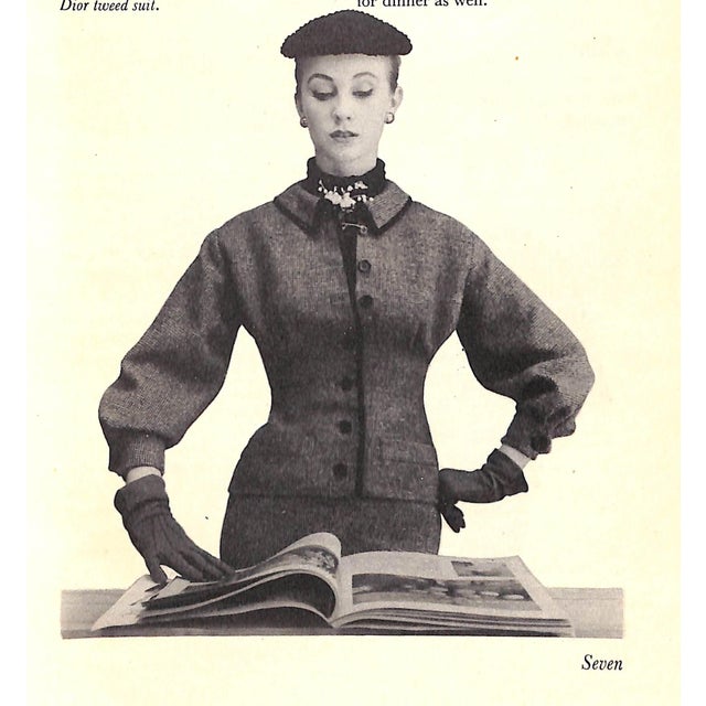 "Christian Dior's Little Dictionary of Fashion: A Guide to Dress Sense for Every Woman" 1954 Dior, Christian For Sale - Image 10 of 11