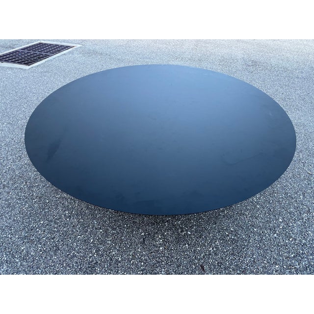 Stone Roche Bobois Aqua Matte Carrera Dining Table For Sale - Image 7 of 8