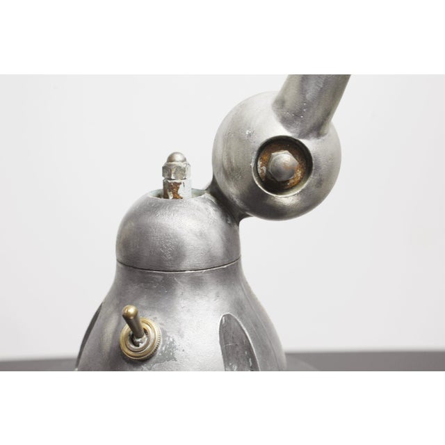 Industrial Chrome Desk Lamp from Jieldé, 1950s For Sale - Image 15 of 18