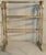 This 19thc Original cream painted quilt rack is in fine sturdy condition.Found in Pennsylvania.