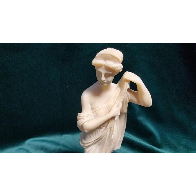 Alabaster Statue Diana, Greece, 1950-1974 For Sale - Image 3 of 9