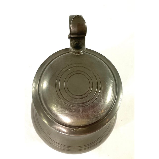 1930s Royal Hollander Large Pewter Creamer/Pitcher For Sale - Image 4 of 8