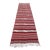 1970s Traditional Stripe Design Handmade Turkish Kilim Runner Rug For Sale