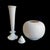 Mid 20th Century Hand-Carved White Marble Vase, 28 Inches Tall, Late 20th Century For Sale - Image 5 of 16