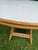 Brown Jordan Caned Rattan Bentwood Swivel Chairs and Table Set of 5- Circa 1970s For Sale - Image 4 of 15
