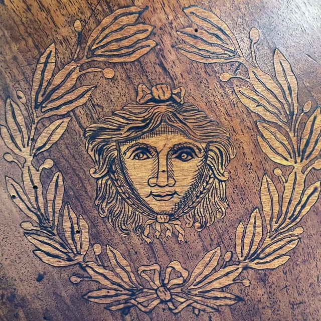 Antique Walnut Double Bed, Early 1800s For Sale - Image 6 of 7