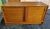 Domino Mobler Furniture Danish Mid-Century Modern Teak Sliding Door Sideboard with two adjustable heights shelves and...