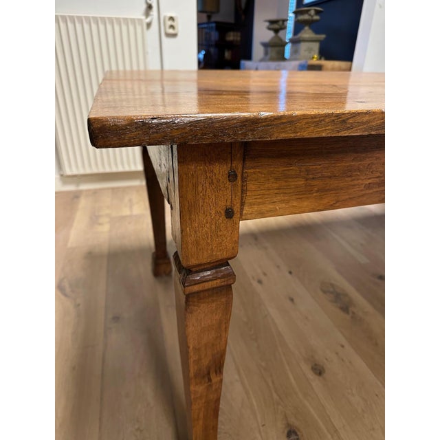 Colonial Farmhouse Table, 1890s For Sale - Image 9 of 13