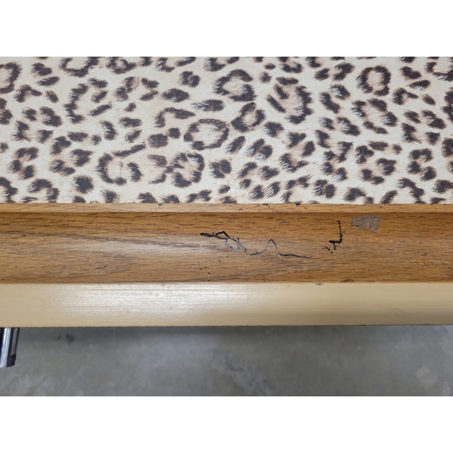 Vintage Jay Spectre for Century Mid Century Modern 3 Drawer Blond Desk For Sale - Image 15 of 16