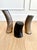 Karl Springer Set of 3 Sculptural Polished Horn Candlesticks – 1970s Organic Modern, Karl Springer Style For Sale - Image 4 of 7