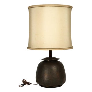 Mid-Century Modern Italian Brass Table Lamp, 1960s For Sale