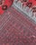 Red Afghan Turkmen Tekke Bokhara Hand-Knotted Wool Rug, Red Gul, 9'2" X 6'6" For Sale - Image 8 of 13