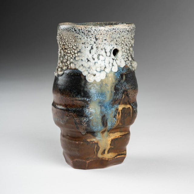 Glazed Stoneware Ceramic Vase by Paul Jeanneney, 1890s For Sale - Image 3 of 7