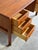 Teak Writing Table Home Office Storage Desk Denmark Mid-Century Modern 1960s For Sale - Image 4 of 10
