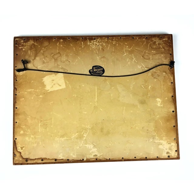 Antique Framed Hand Crocheted Textile Work of Art For Sale - Image 9 of 11