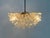Mid-Century Austrian Flower Snowflake Pendant Lamp by Emil Stejnar for Rupert Nikoll, Vienna, Austria, 1950s For Sale - Image 9 of 18