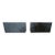 Rh Paxos Square Planter – Size F 39½"w × 19½"d × 19½"h | Carbon | Set of 2 | Upscale Staging For Sale