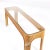 Gabriella Crespi Style Pencil Reed Mid Century Console Table For Sale - Image 9 of 9