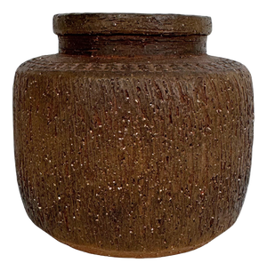 Sculptural Stoneware Vase by Harry Tusbo, Denmark, 1970s