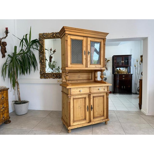 Gründerzeit Kitchen Farmhouse Cupboard For Sale - Image 4 of 14