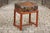 English Leather Bound Box on Rectangular Mahogany Custom Stand, circa 1880 For Sale - Image 4 of 11