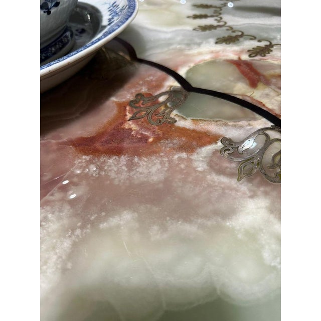 Black 20th Century Italian Oval Dining Table For Sale - Image 8 of 17