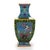 Early 20th Century Chinese Enameled Porcelain Garden Vase With Floral Pattern, Signed For Sale - Image 6 of 10