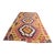 Mid 20th Century Bold Geometric Medallion Kilim Rug For Sale