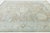 Modern Hand-Knotted Oushak Style Wool Rug in Muted Taupe, Soft Blue, and Seafoam For Sale - Image 11 of 12