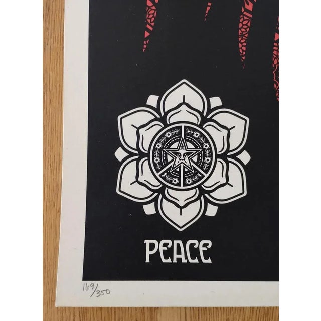 Contemporary Shepard Fairey (Obey Giant), Revolutionary Woman with Brush, 2000s, Screenprint For Sale - Image 3 of 8