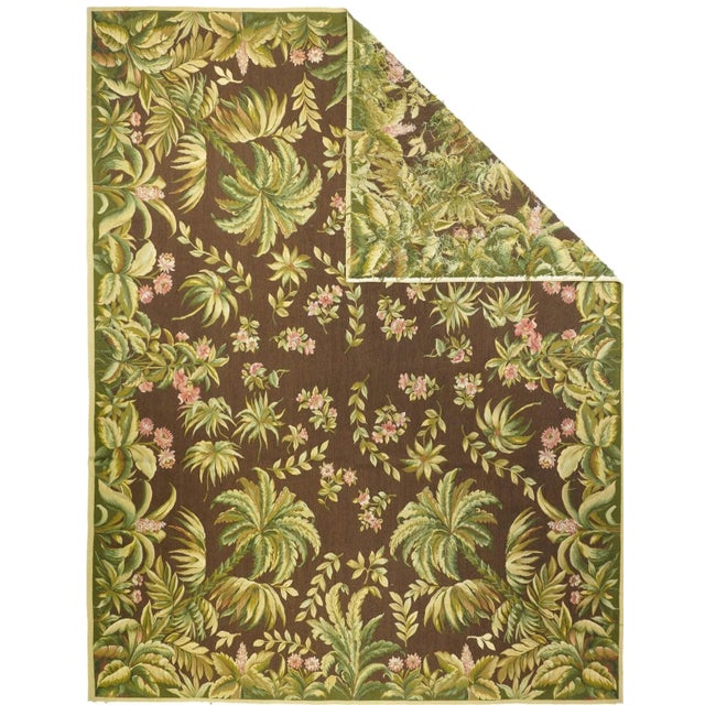 Aubusson Rug 7'8'' x 10'1''.