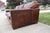 Restoration Hardware Restoration Hardware Maxwell Leather Sofa - 7ft - Down Filled For Sale - Image 4 of 7