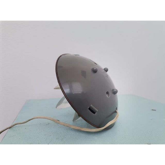 Green Acrylic Water Lily Night Light Lamp, Eastern Europe, 1970s For Sale - Image 17 of 18