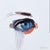 Simple Eye by Ryan Morse | Oil on wood panel close-up of a blue eye For Sale