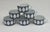 Castro Sargadelos F-73 Six Tea Cup and Saucer Set - 12 Pieces For Sale - Image 10 of 11
