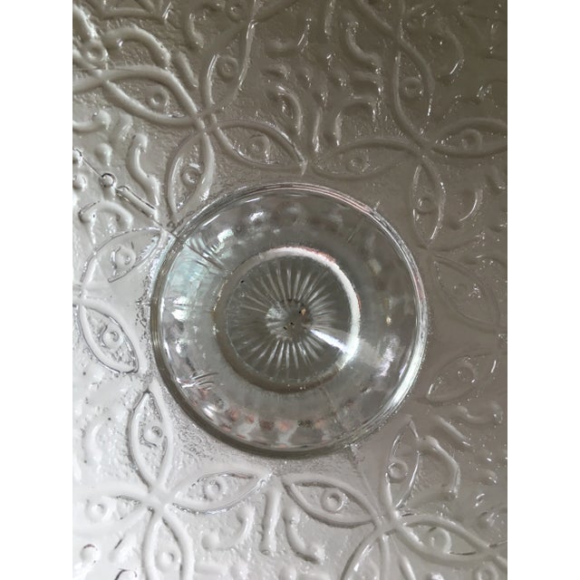 Late 20th Century Castle Art Crystal Fains France Compote For Sale - Image 5 of 9