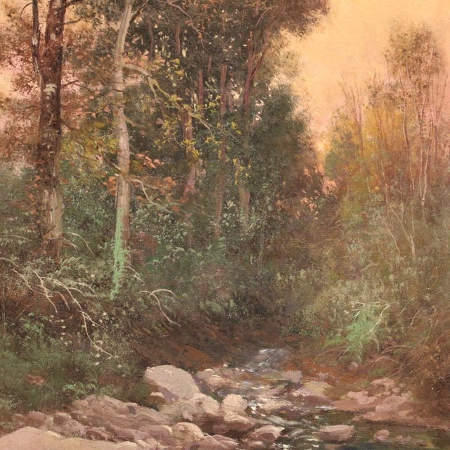 Marko, Impressionist Landscape, 1890, Oil on Canvas For Sale - Image 15 of 16