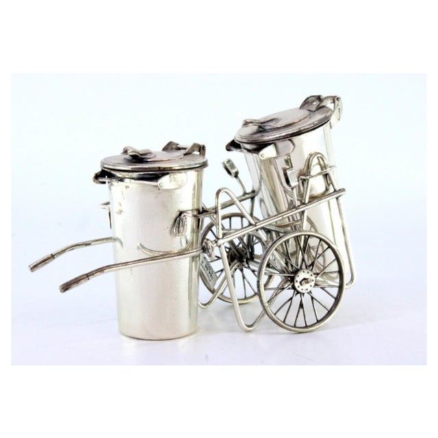 Urban Cleaning Van with Two Silver Containers and Applications For Sale - Image 3 of 8