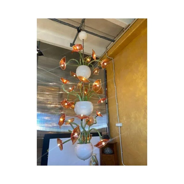 Three levels of 7+9+11 lights 27 x g4 led d 105cm h 230cm/d 42” h 91” european plug (up to 250v).