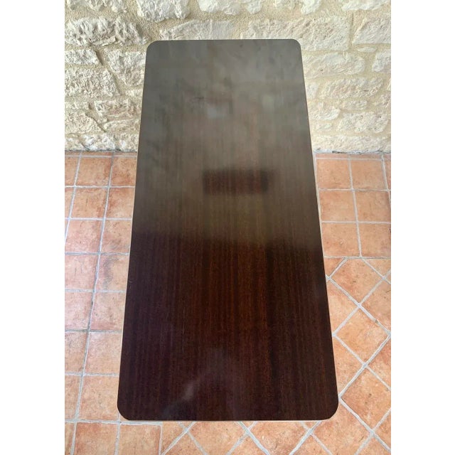 1960s Vintage Formica & Metal Side Table, 1960s For Sale - Image 5 of 18