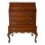 Vintage Queen Anne Style Solid Cherry Slant-Front Secretary Desk For Sale
