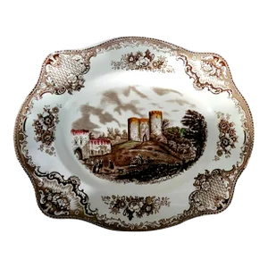 Beautiful Vintage "Old Britain Castles" Porcelain Serving Dish