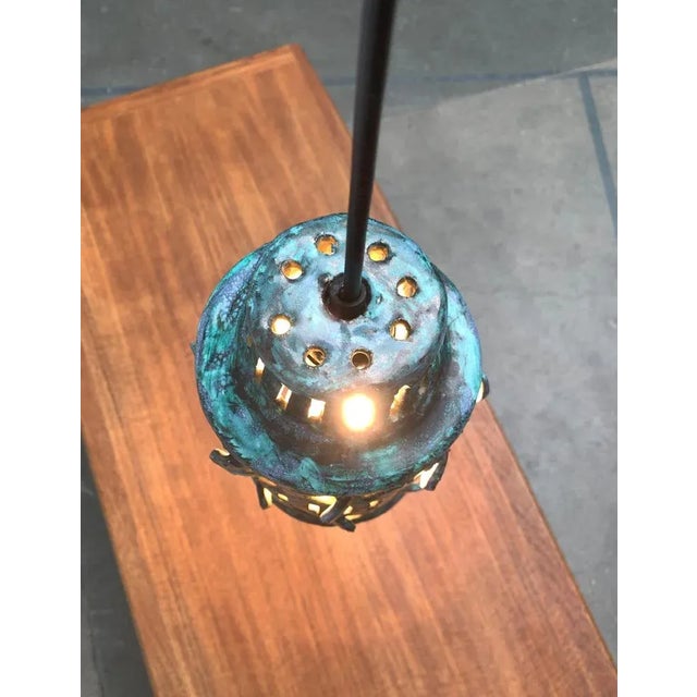 Mid-Century Ceramic Pendant Lamp, 1960s For Sale - Image 10 of 18