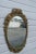 Metal French Carved Painted Gold Wall Dresser Bathroom Vanity Mirror For Sale - Image 7 of 10