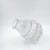 Crystal Vase - Decoration - Val St Lambert This clear crystal vase in the artichoke pattern features a bulbous shape with...