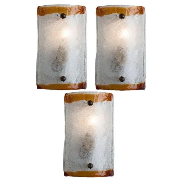 Rectangle Wall Light from Mazzega, 1960s For Sale - Image 12 of 12