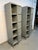 Industrial Late 20th Century Pair of Two Tall Industrial Lockers For Sale - Image 3 of 15