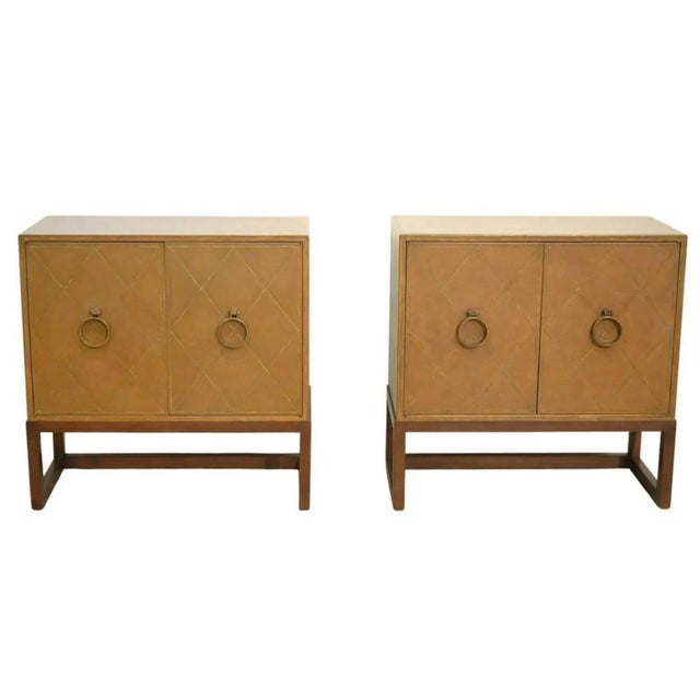 1940s Charak Modern Tommi Parzinger Cabinets - a Pair For Sale - Image 13 of 13